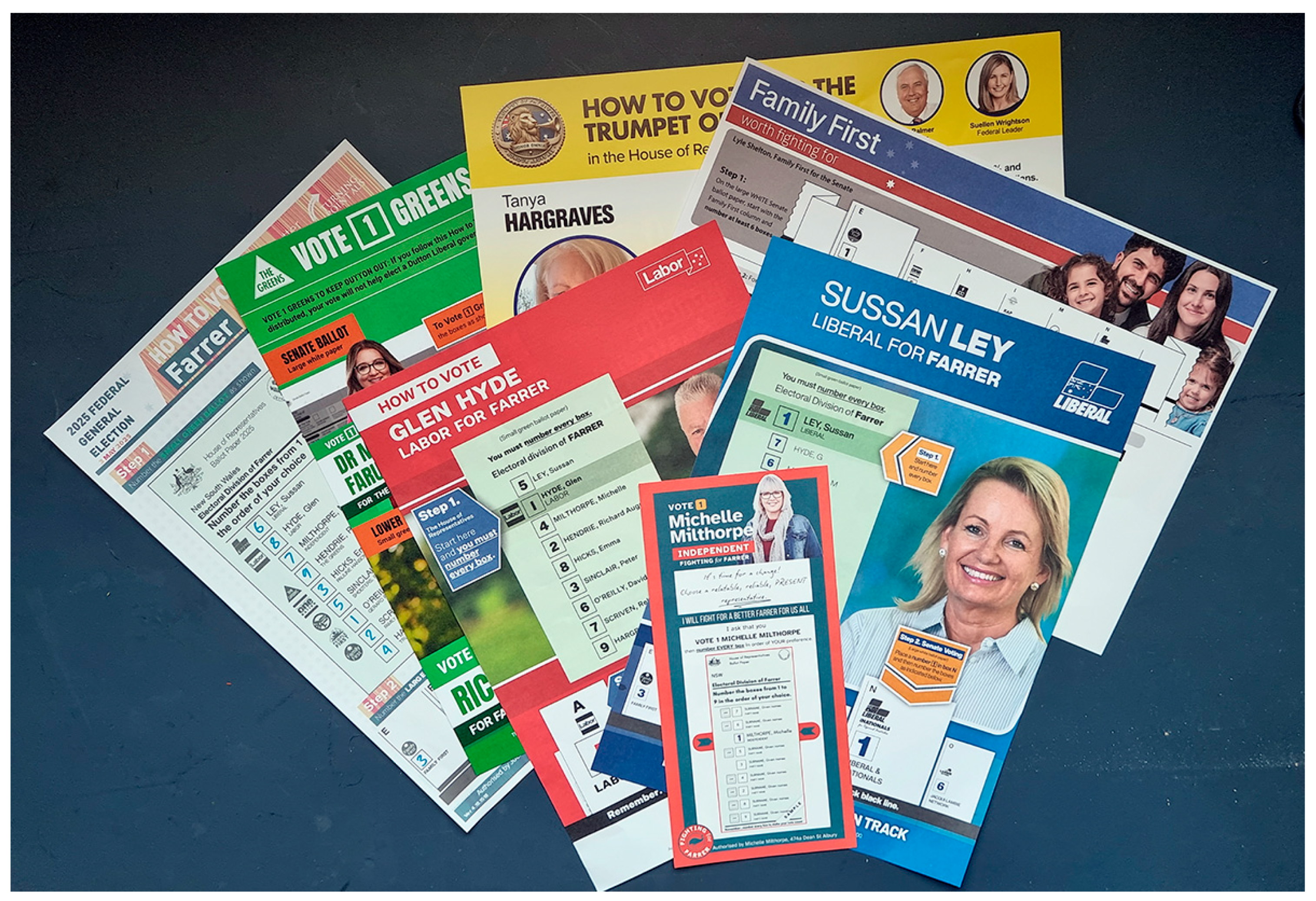 Image for 120,000 flyers distributed across Sydney for political party project