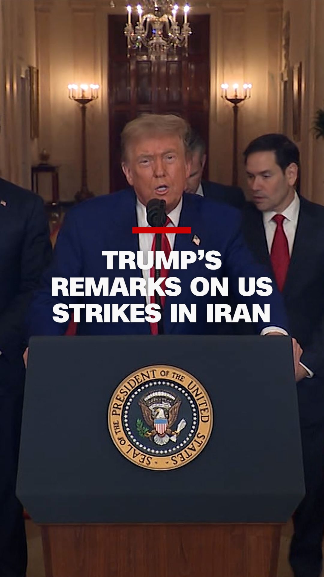 Image for Trump warns Iran of severe consequences for killing protesters