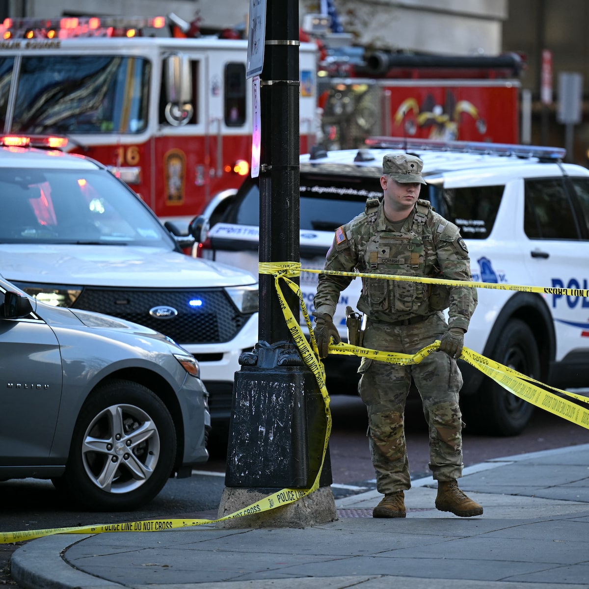 Image for Source says situation under control after shots fired near Presidential Palace