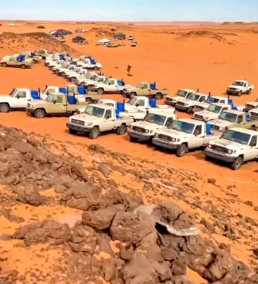 Image for Egypt pressures Haftar to halt RSF supply road to UAE in Kufrah