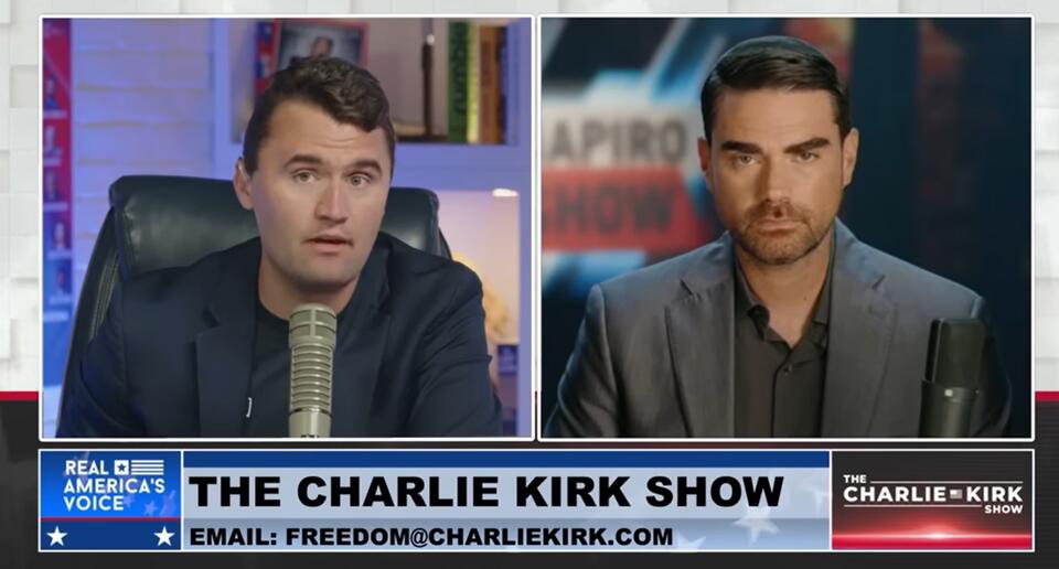 Image for Ben Shapiro Vows to Continue Charlie Kirk