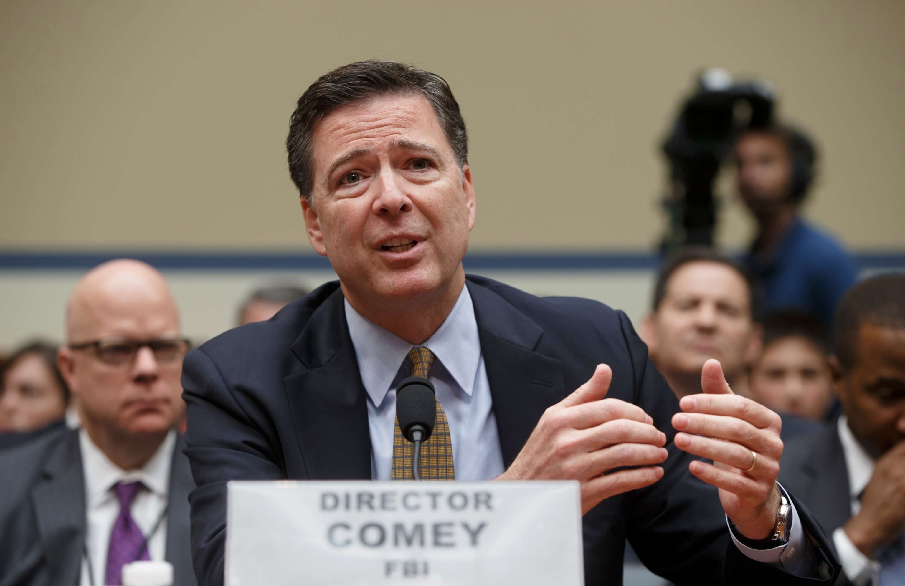 Image for Former FBI Director James Comey indicted for false statements and obstruction