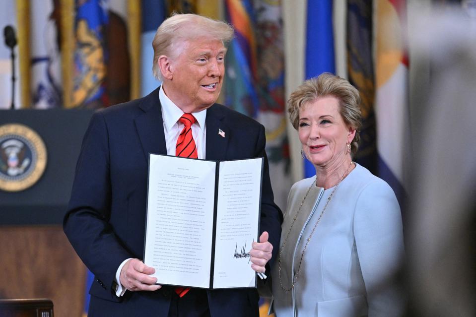 Image for Trump administration agrees to forgive student debt under repayment programs