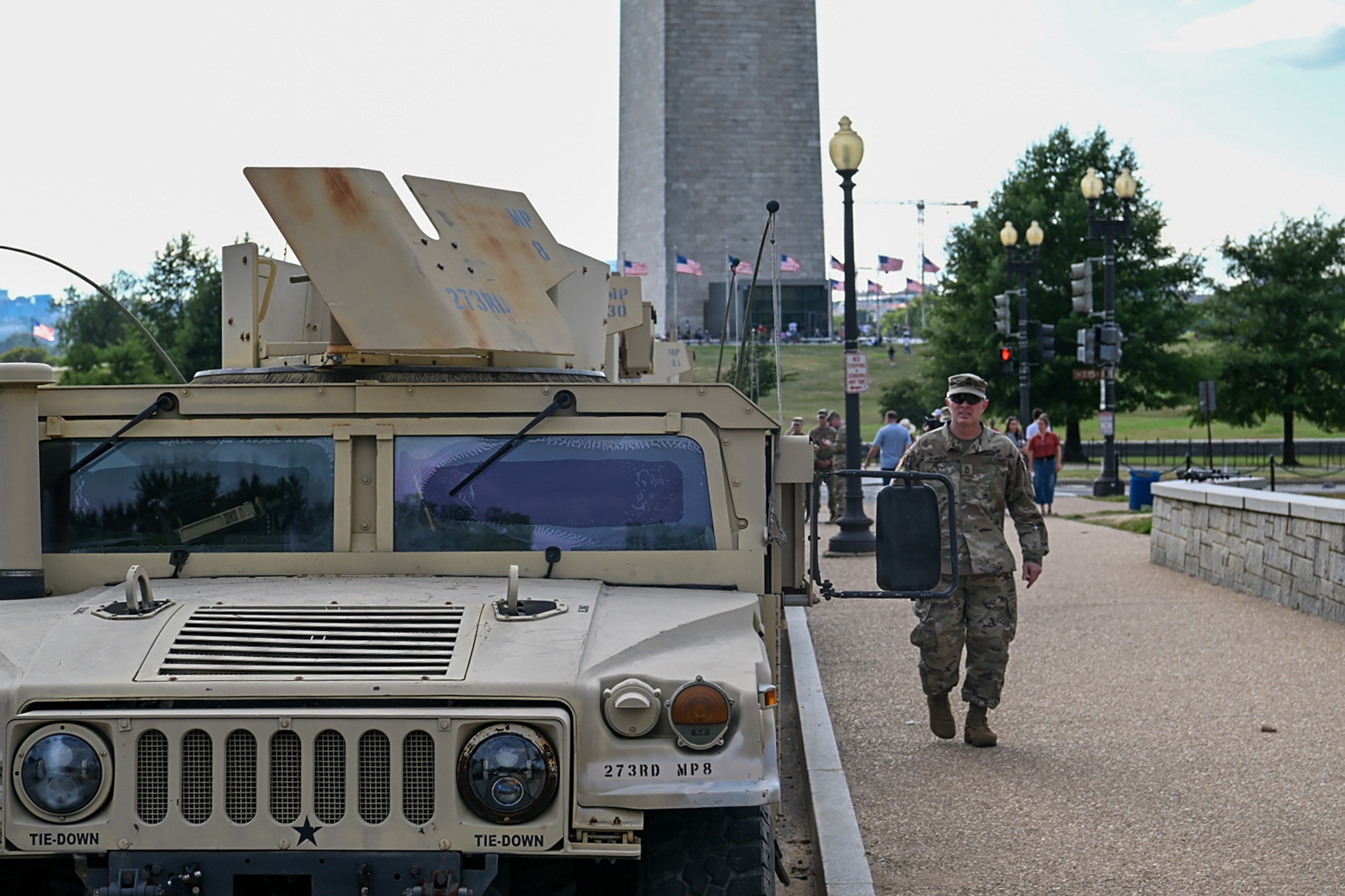 National Guard deployment in Washington, D.C. extended into early 2026