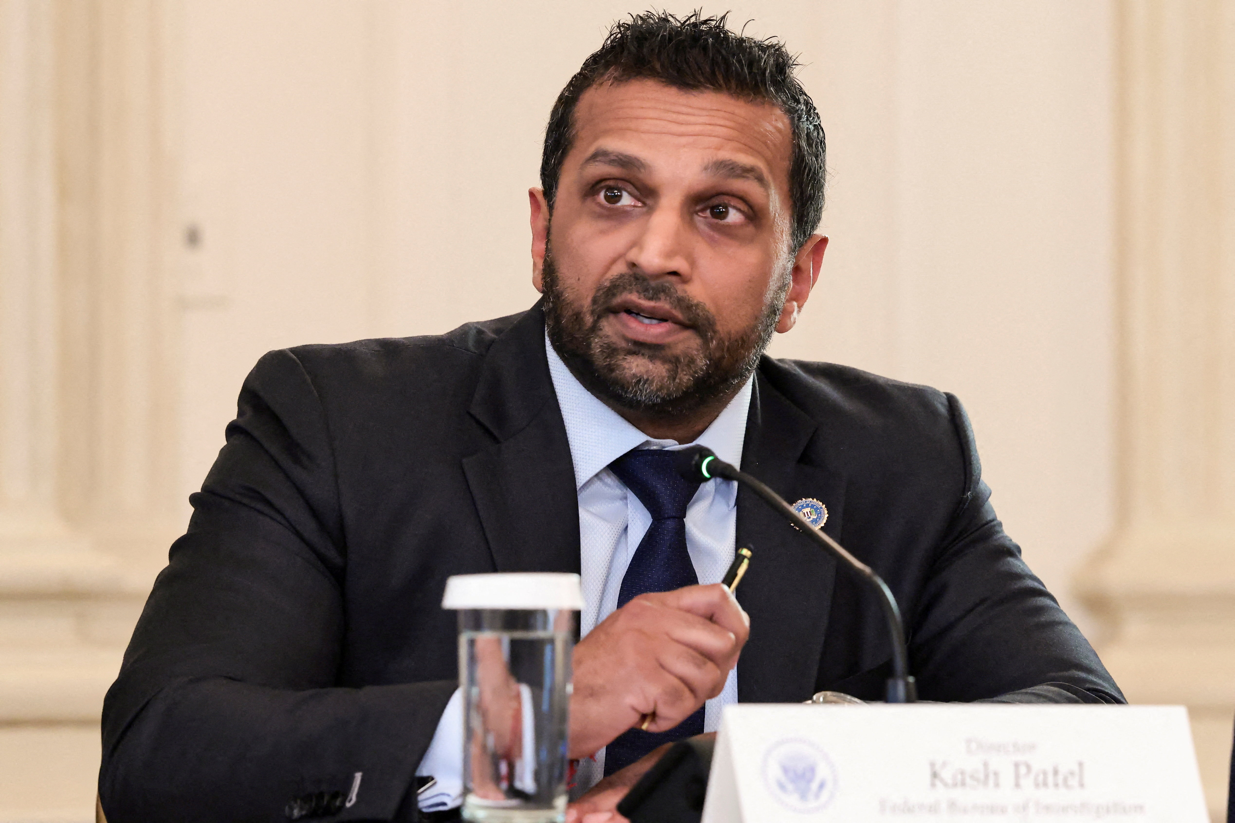 Image for FBI Director Kash Patel announces fentanyl production pipeline shut down