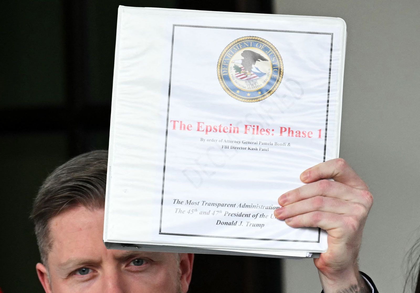 Image for Justice Department to release Epstein investigation files in 30 days