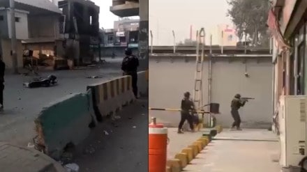 Image for Major attack on paramilitary headquarters in Peshawar kills three