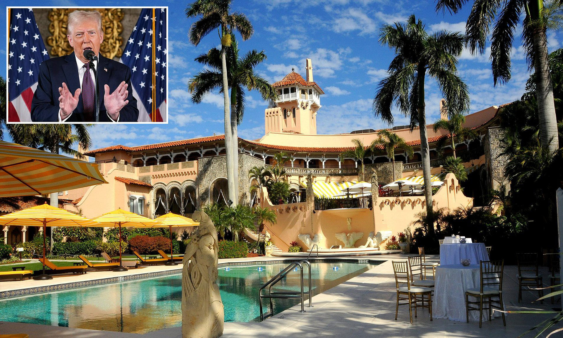 Image for President Trump to make major announcement tomorrow from Mar-a-Lago