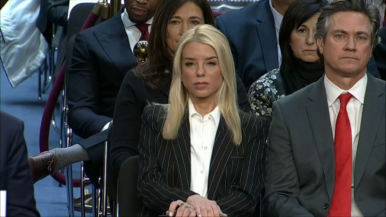 Image for Pam Bondi’s Justice Department recruits holiday volunteers for Epstein file redactions