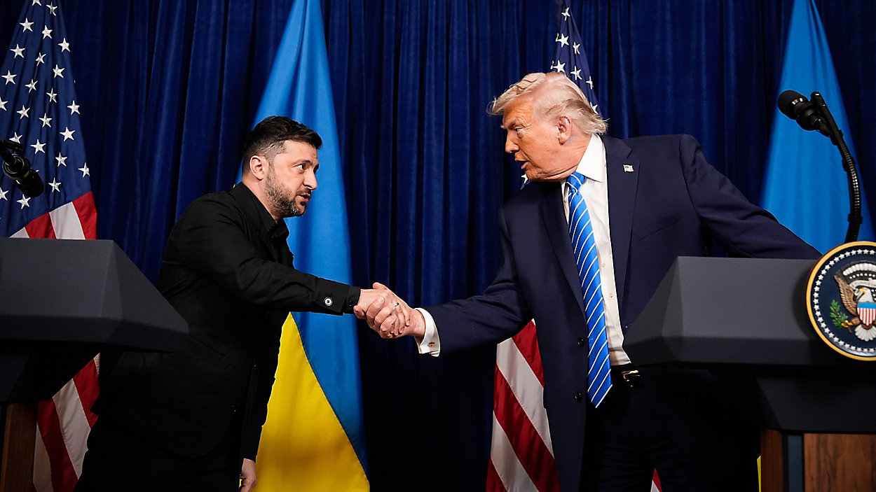 Image for Zelensky demands 50-year U.S. security guarantee to end war with Russia