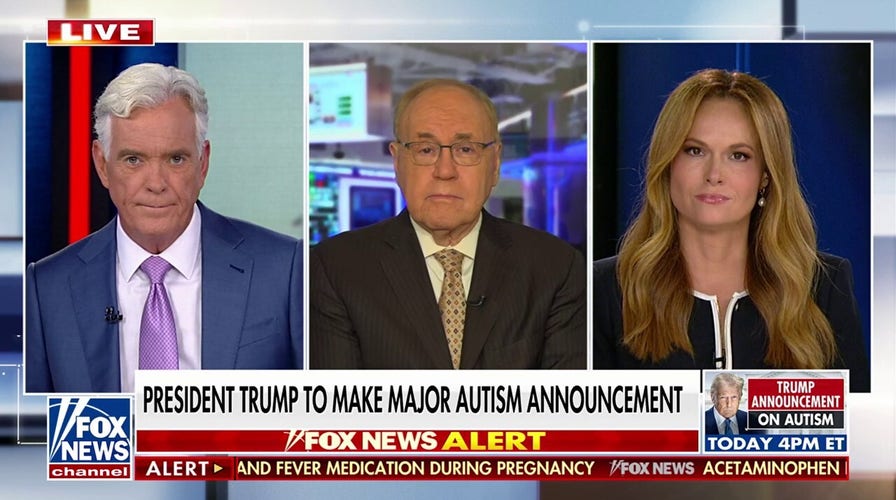 Image for President Trump warns pregnant women to use Tylenol only if necessary