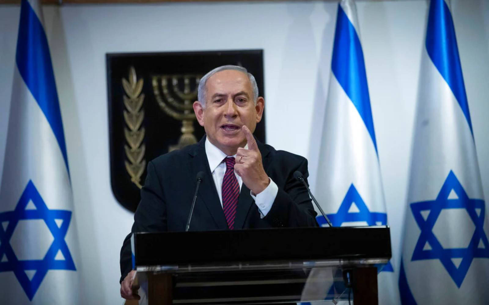 Image for Netanyahu claims 40,000 American deaths equal 1,000 Israeli deaths
