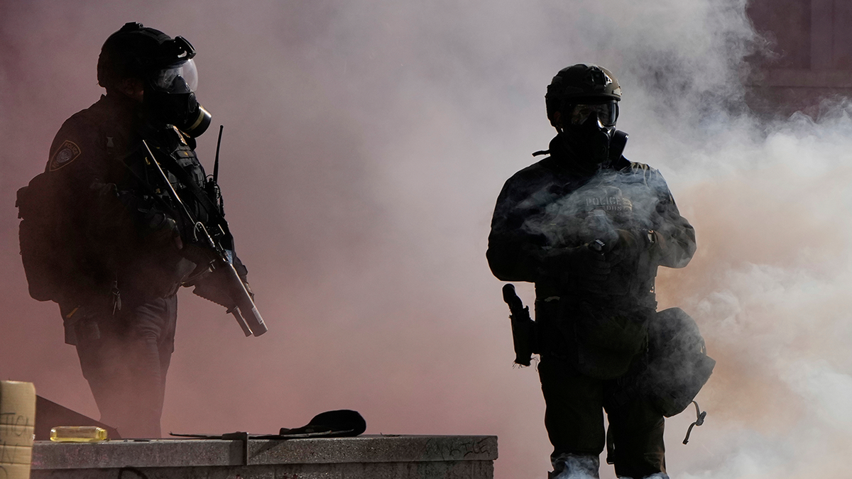 Image for Federal agents shoot multiple people in Portland, Oregon