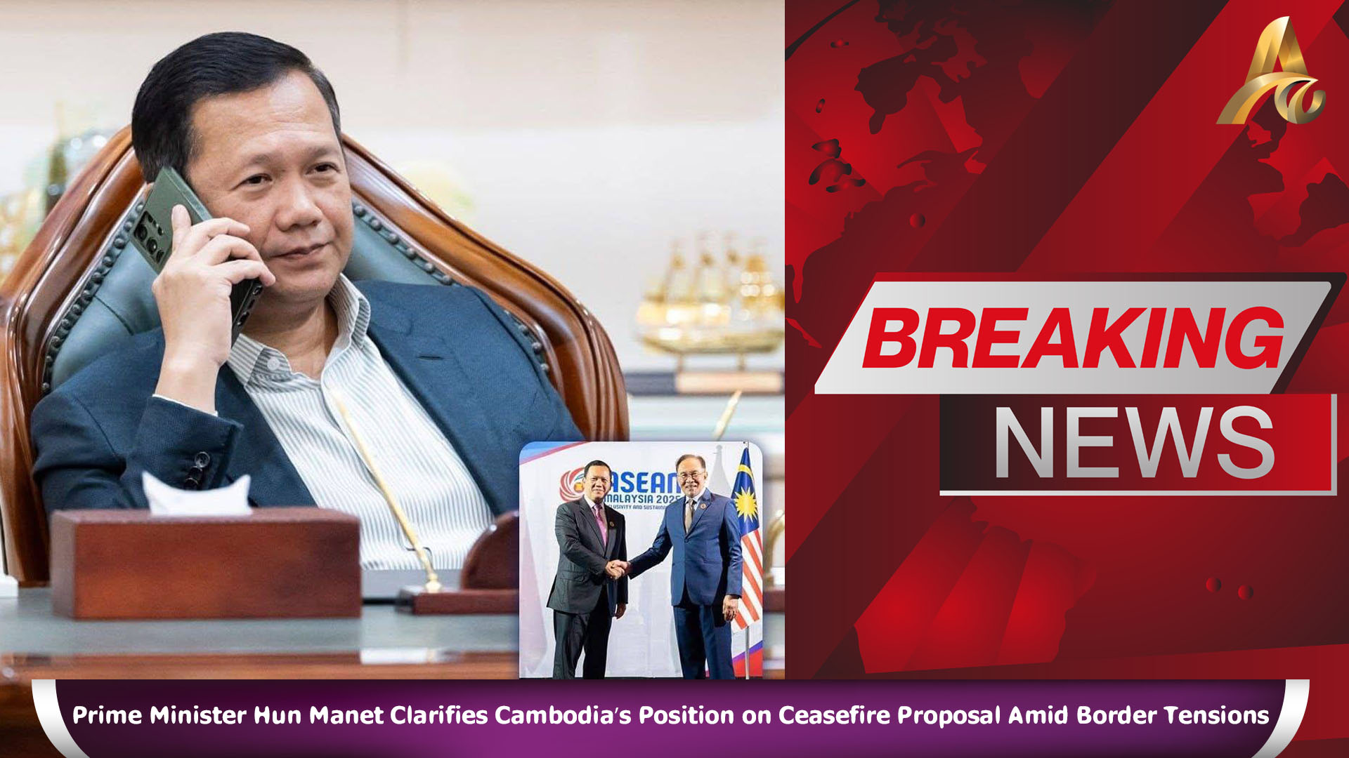 Image for Thailand Fully Endorses Malaysia's Ceasefire Proposal, Paving Path for Peace Talks