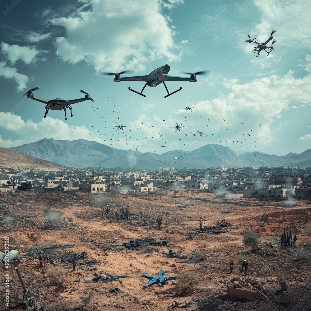 Israeli Drones Conduct Surveillance Over Daraa, Heightening Regional Tensions