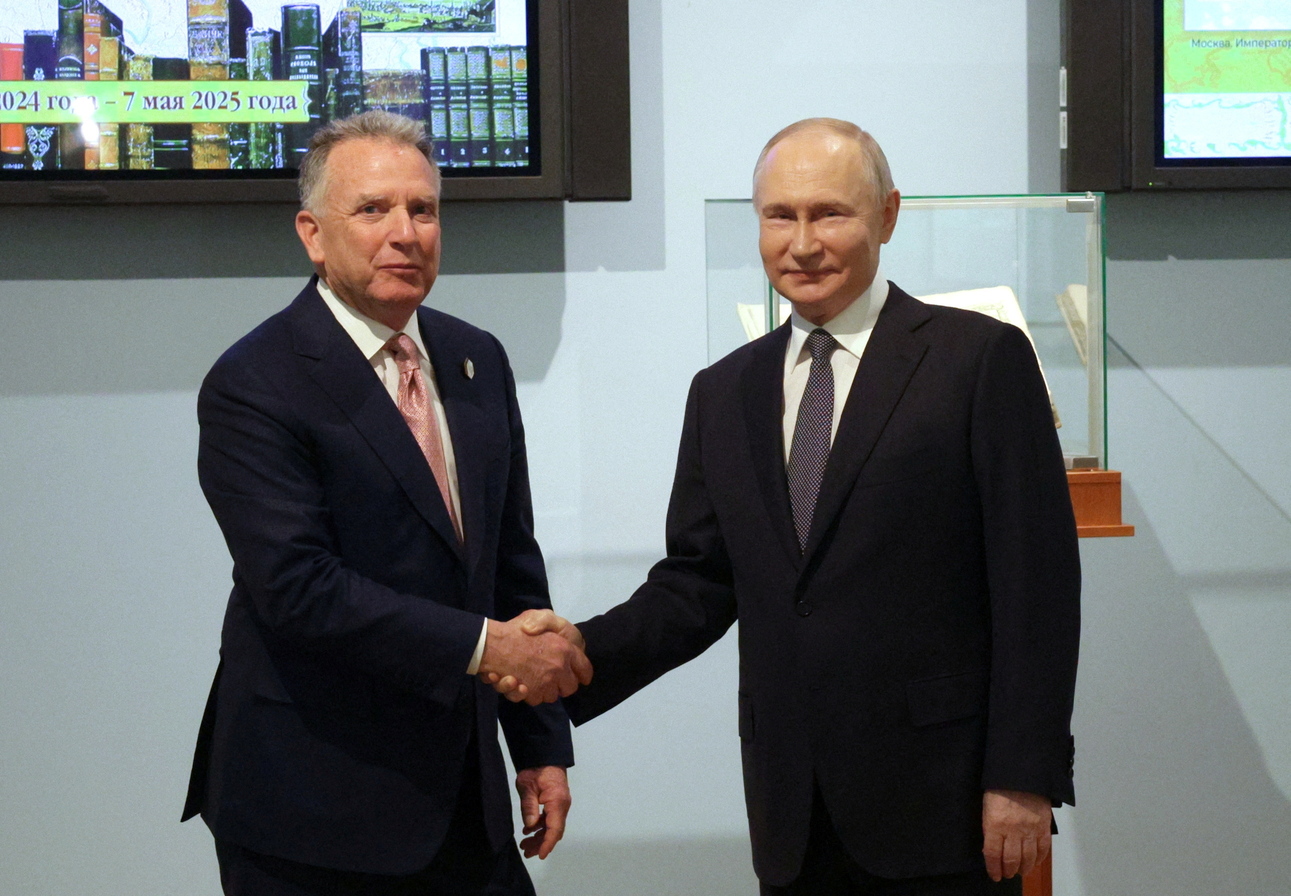 Image for Putin Meets Trump's Envoy for 3-Hour Talks Amid Heightened U.S.-Russia Tensions