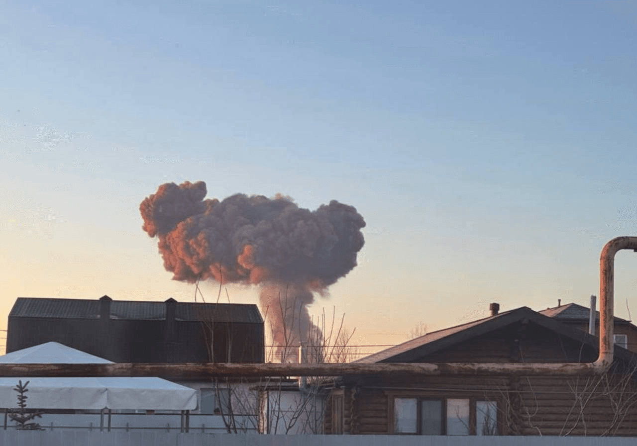 Image for Ukrainian Drones Strike from Within Russia, Threatening Engels Airbase Security