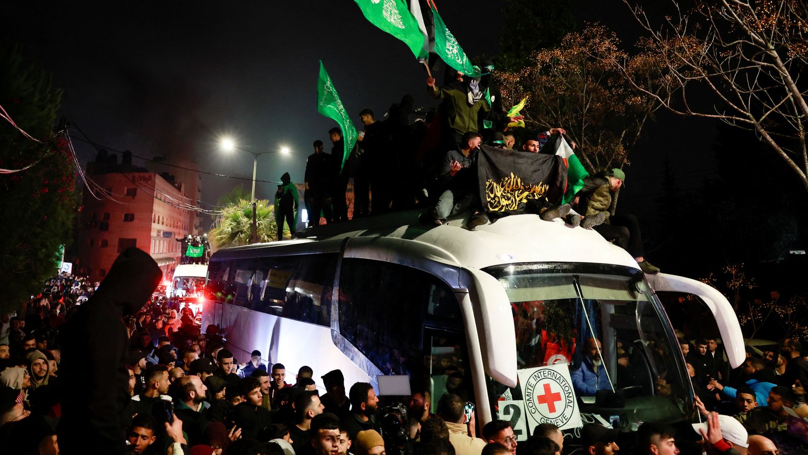 Image for Israel to Release Half of Hostages in Exchange for Palestinian Prisoners Amid Ceasefire