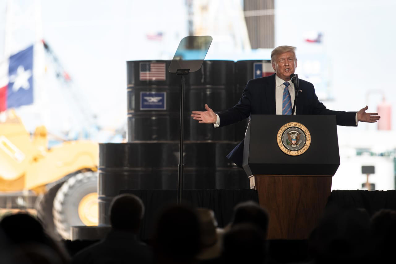 Trump criticizes renewables as expensive and ineffective