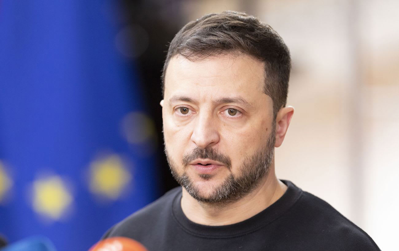 Ukrainian President Zelensky calls for strong support for Syria