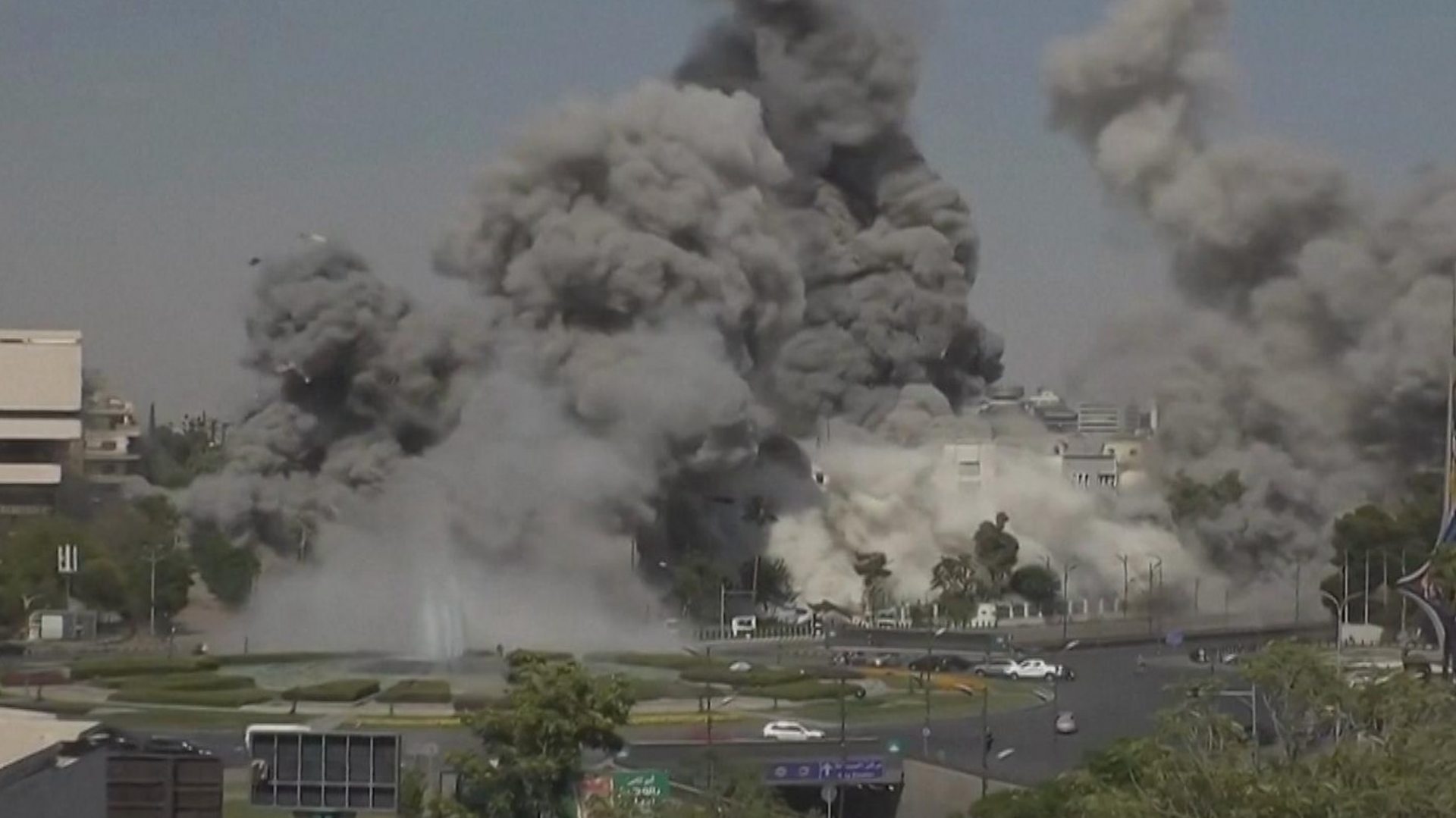 Image for Several heavy explosions reported in Damascus, Syria