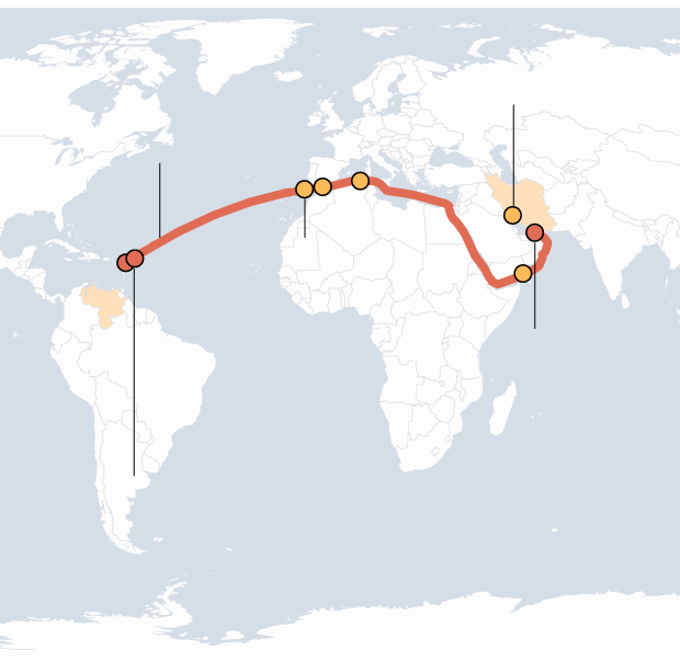 Image for US Coast Guard in active pursuit of BELLA 1 after boarding refusal