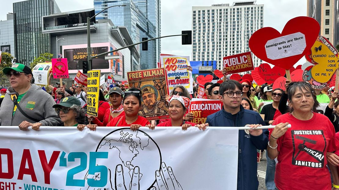 May Day protests: 
