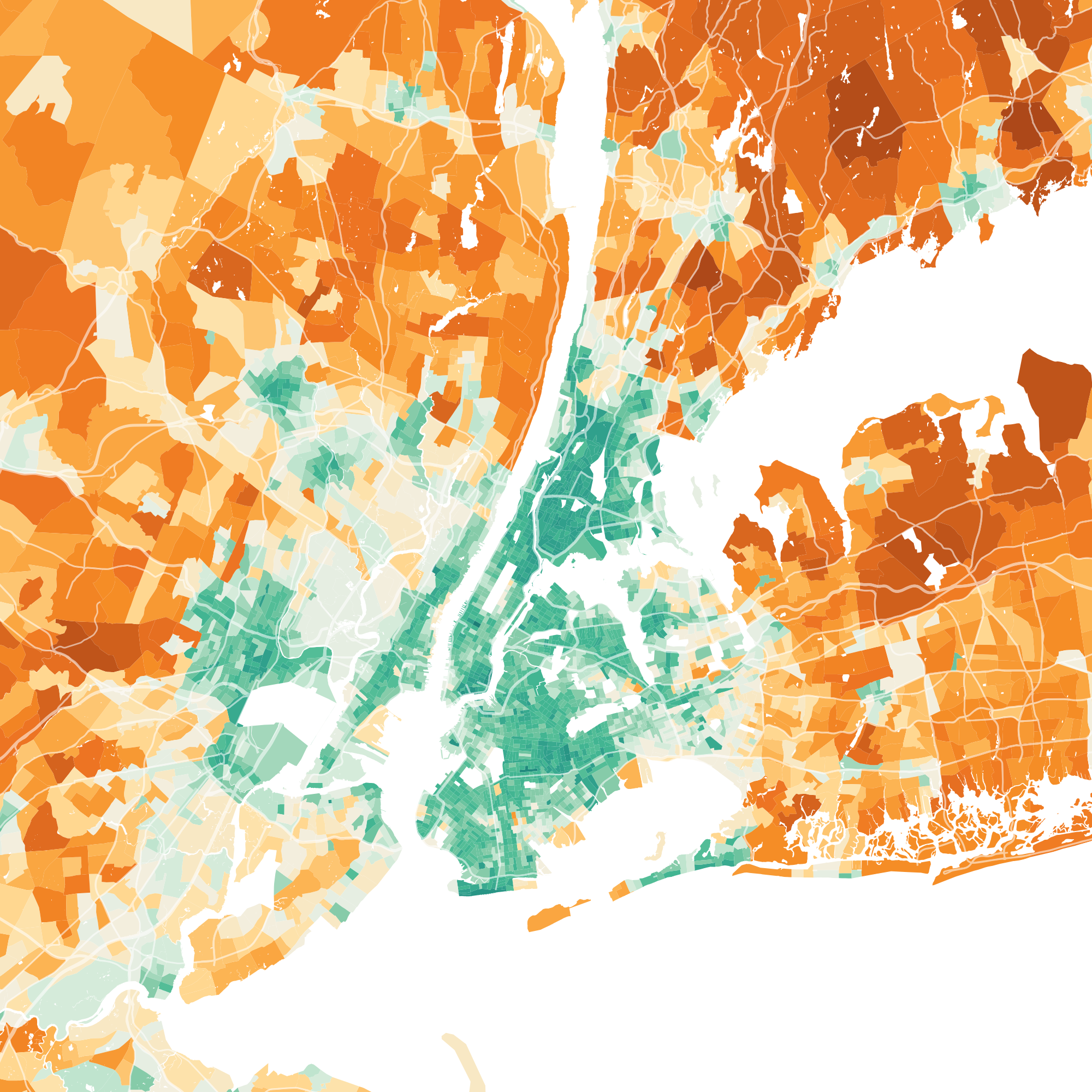 The Climate Impact of Your Neighborhood, Mapped - The N…