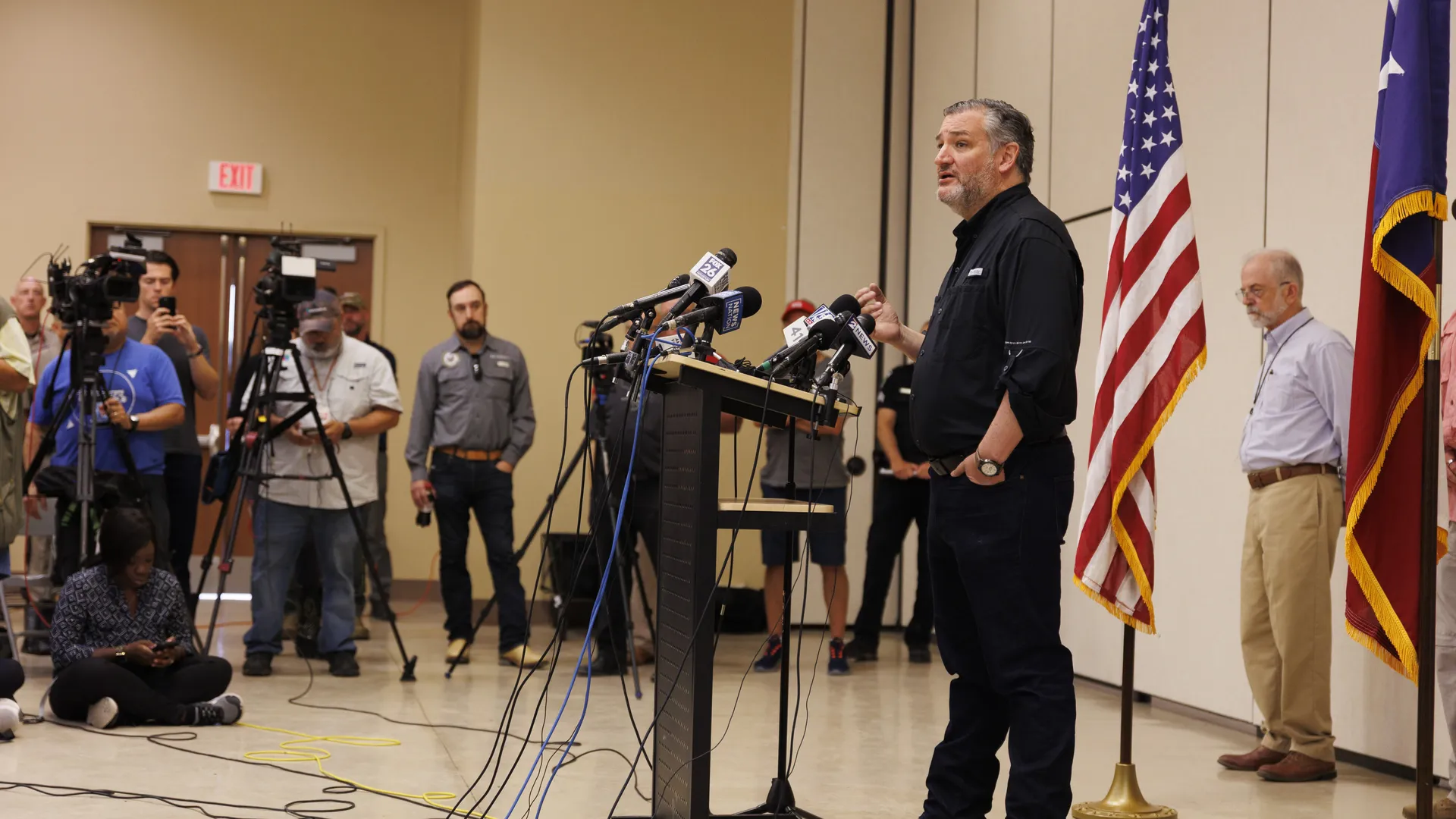 Ted Cruz Vacations While 100 Texans Die in Floods and His Office Lies About Rescue Efforts