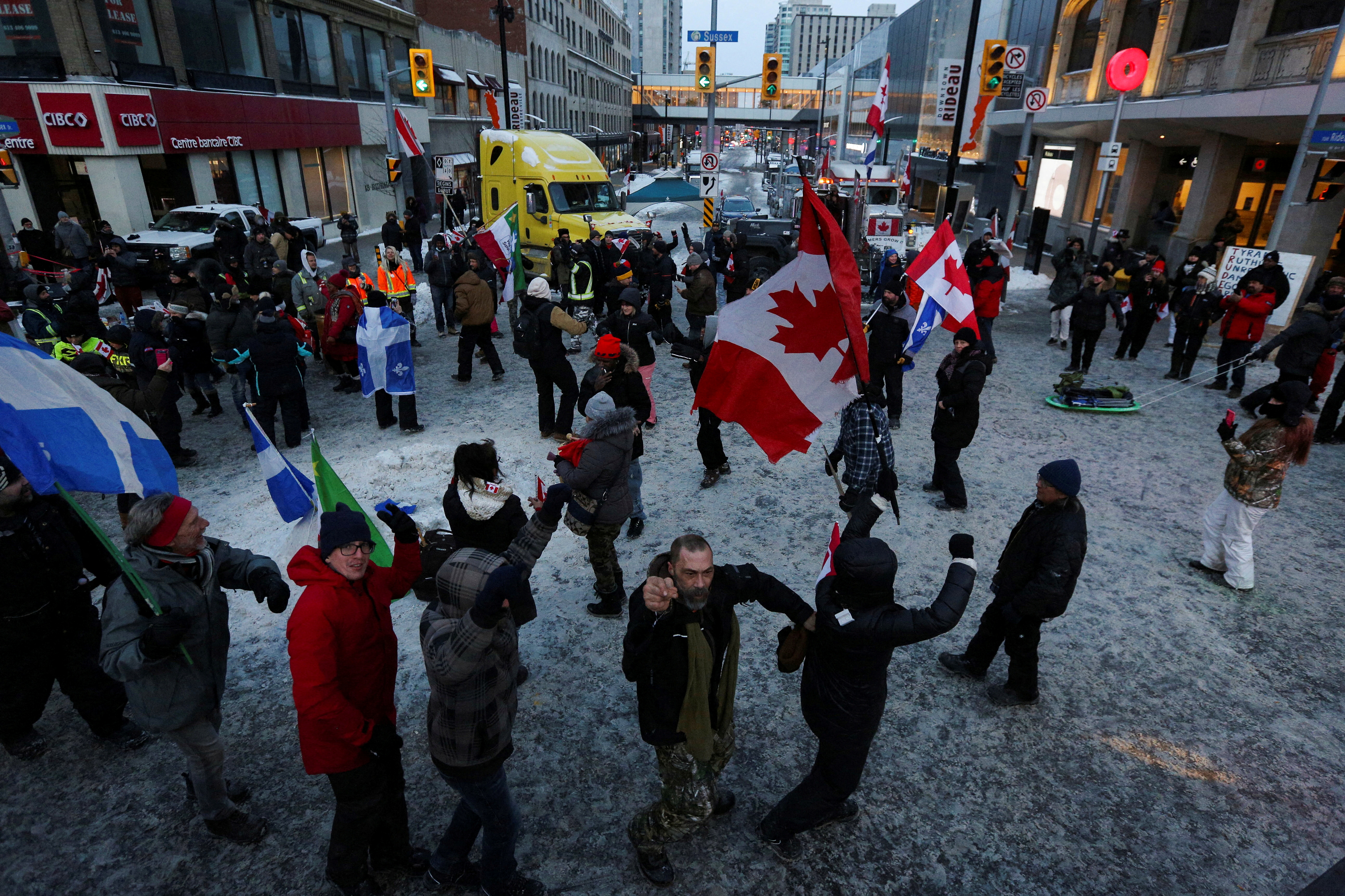 Ottawa's sleepy core transformed into protest street party ...