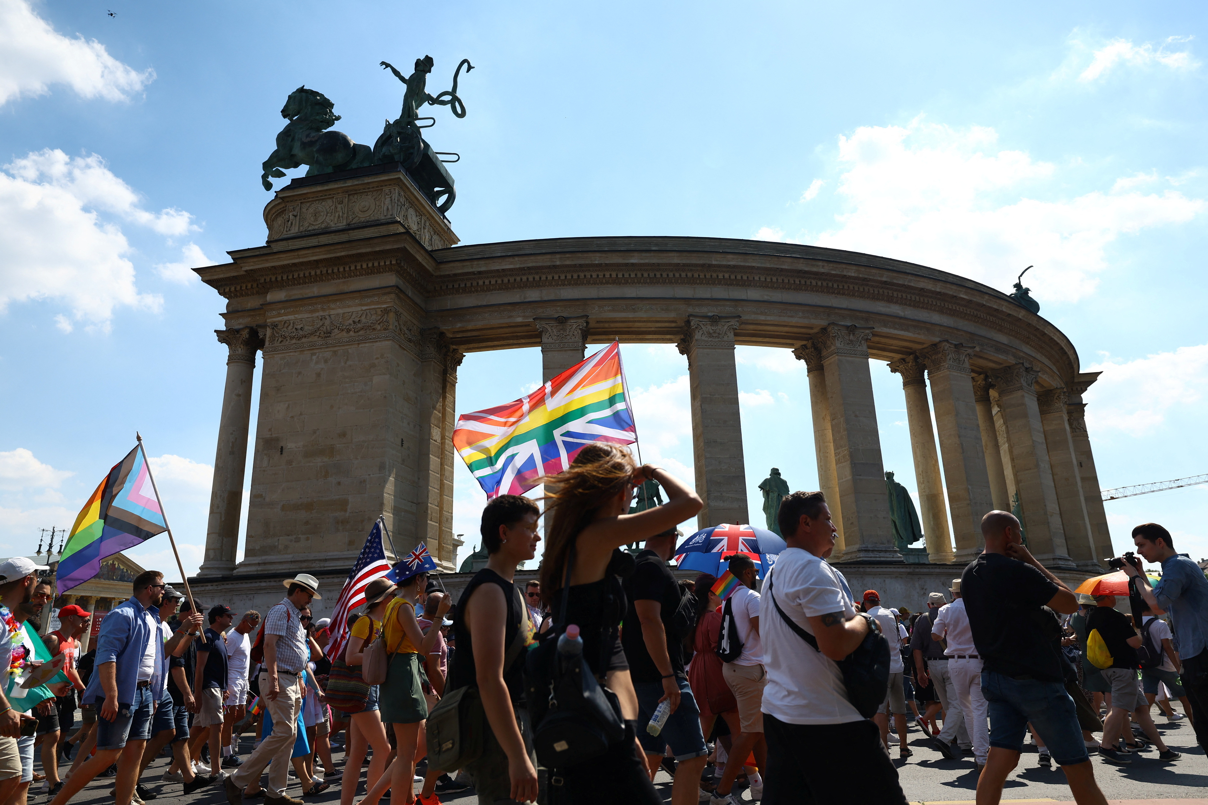 Thousands join Budapest Pride in protest at state's anti-LGBT ...