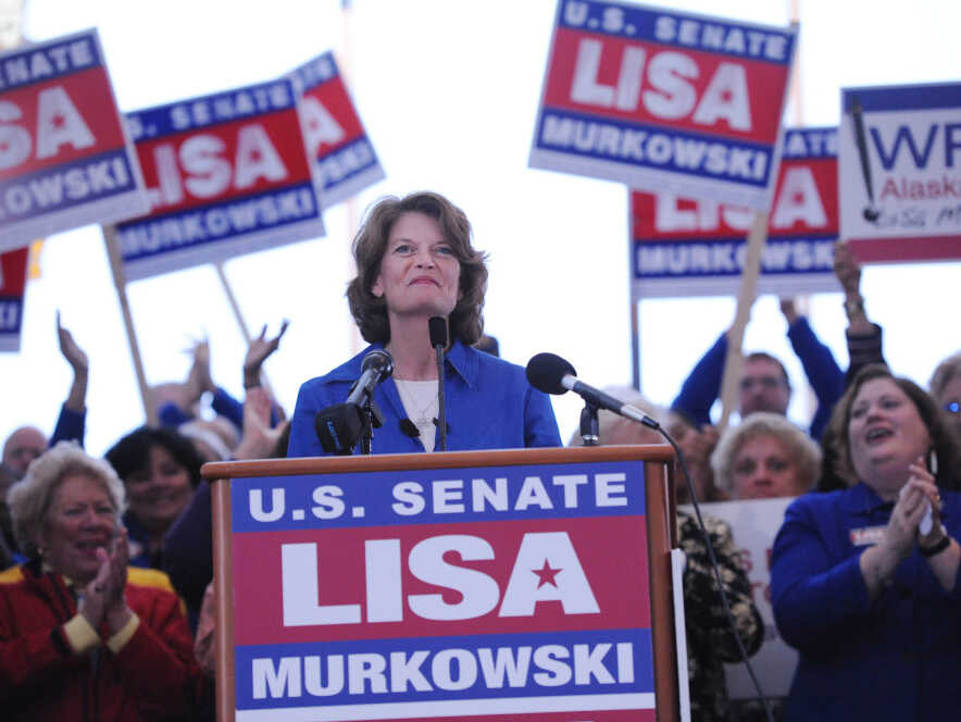 Murkowski Waging Write-In Bid For Senate : It's All Politics ...