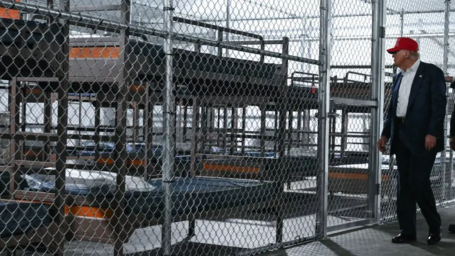 Trump's Alligator Alcatraz Holds Detainees in Subhuman Conditions While Red Cross Turns a Blind Eye
