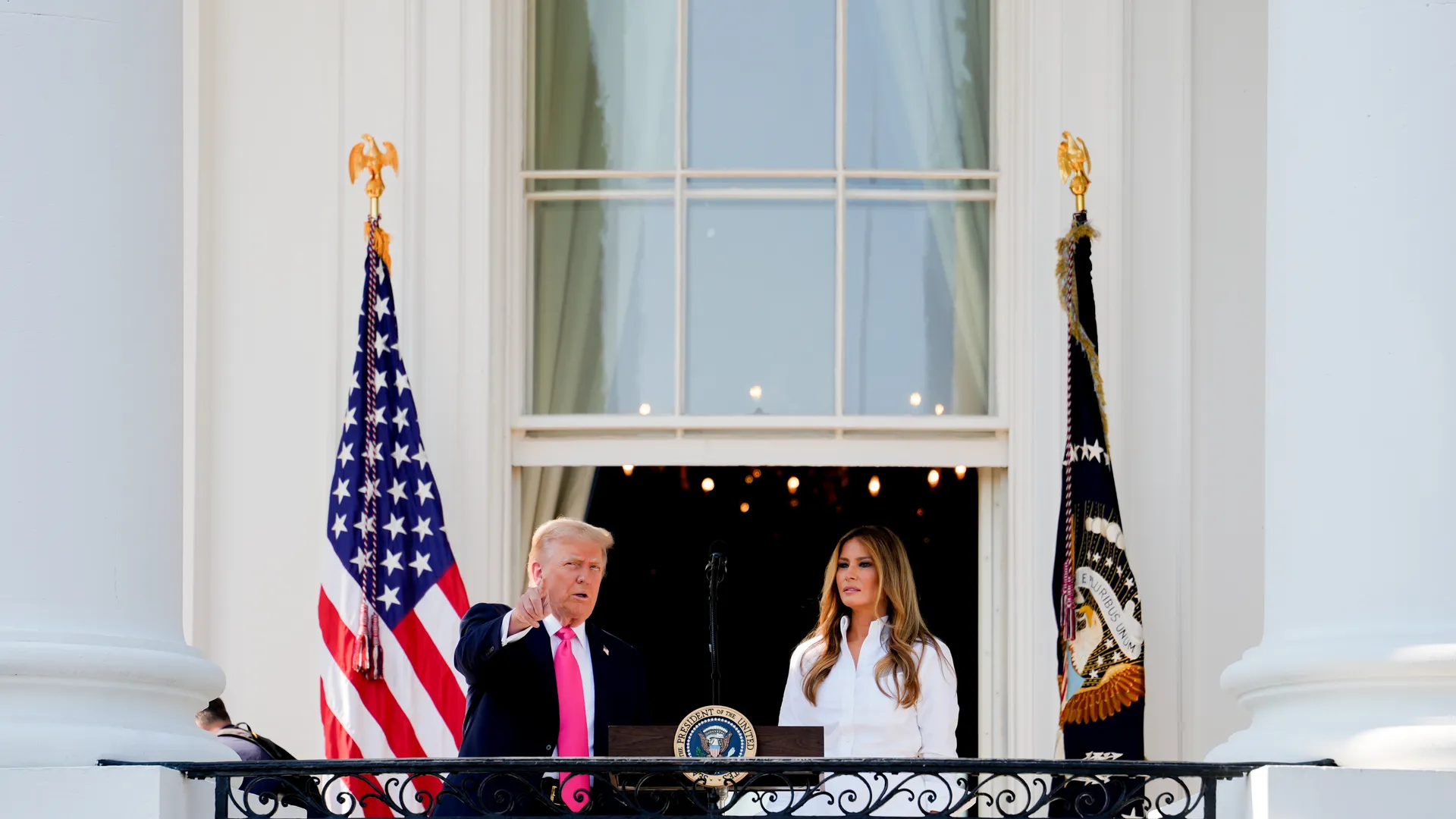 Melania Trump Celebrates Independence Day While Her Husband Slashes $1 Trillion from Medicaid