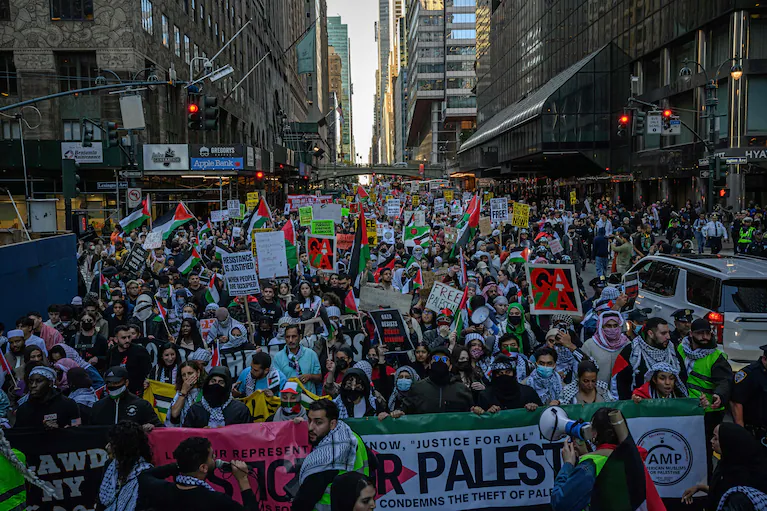 New York GOP councilwoman Inna Vernikov gun arrest at Palestine rally ...