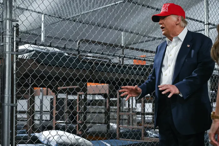 Trump visits 'Alligator Alcatraz' immigration detention center