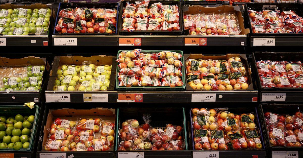 UK food price inflation to fall to 10% in late 2023, BoE's Pill says ...