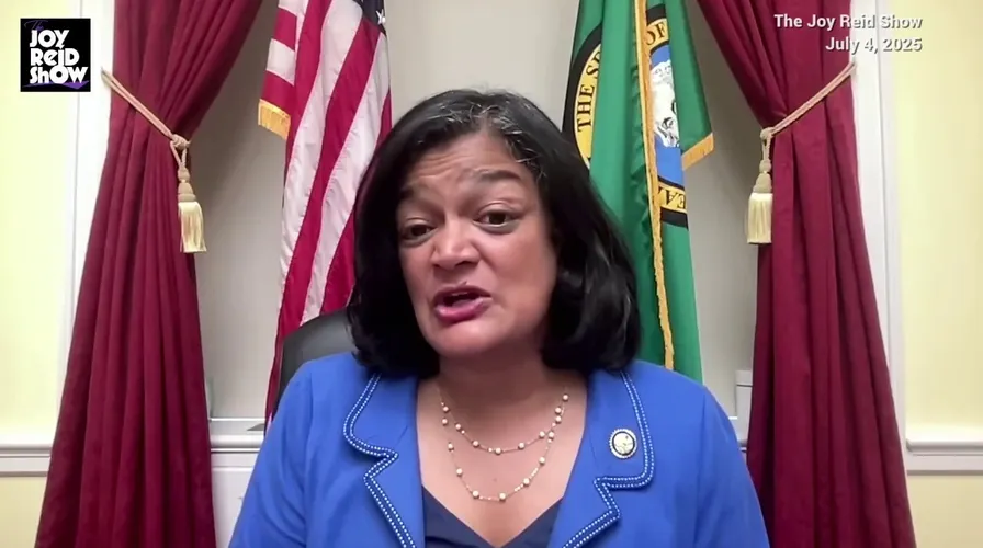 Rep. Jayapal says it is 'inspiring' when people obstruct ICE ...
