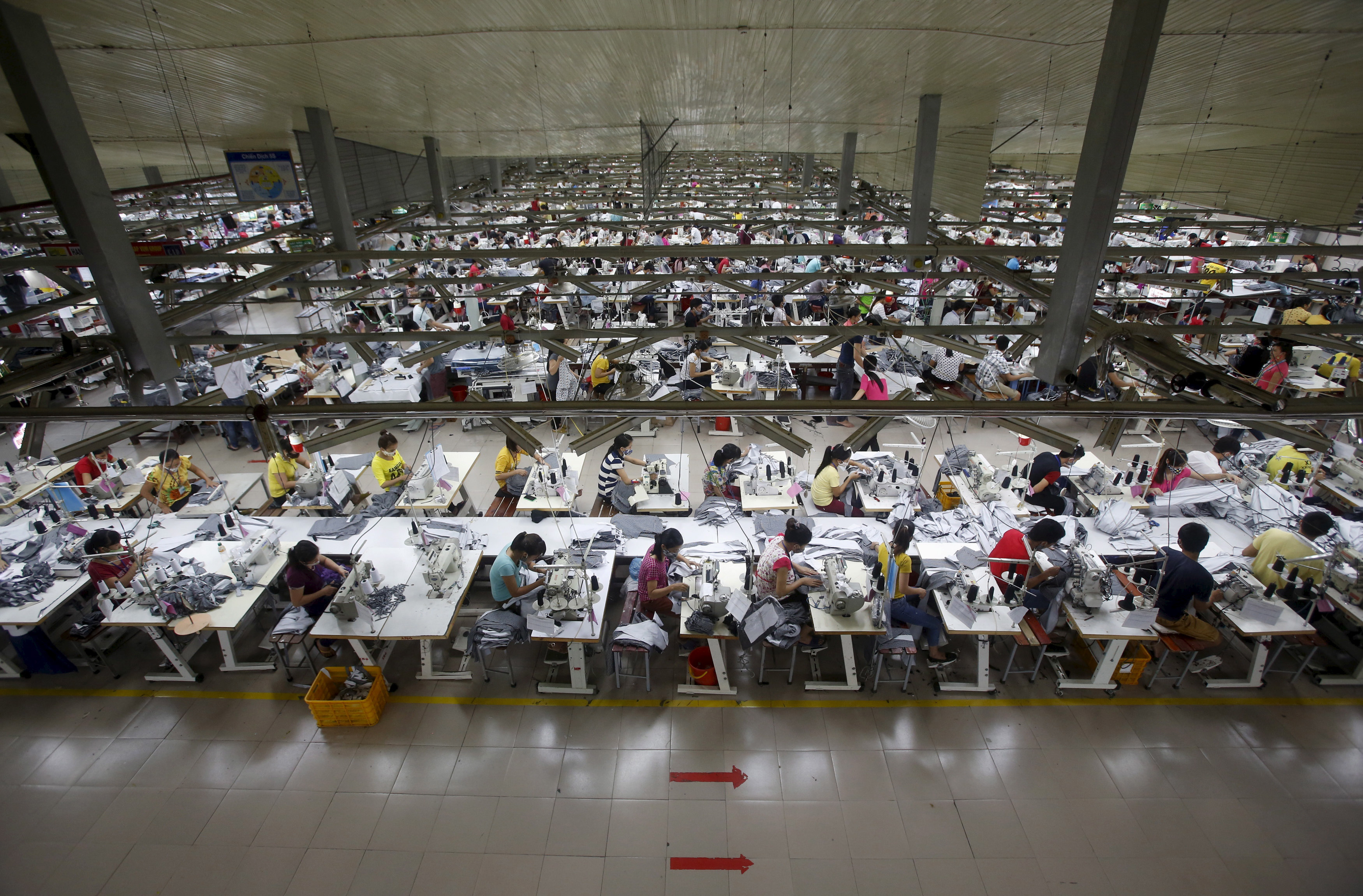 World's apparel, sneakers hub Vietnam struggles as US ban on ...