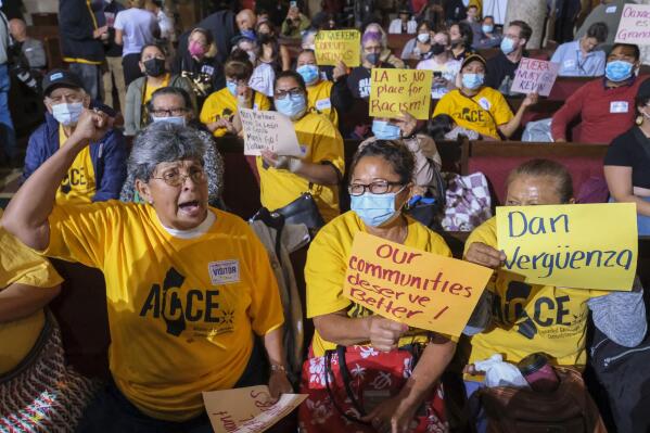 LA's Black-Latino tensions bared in City Council scandal | AP ...