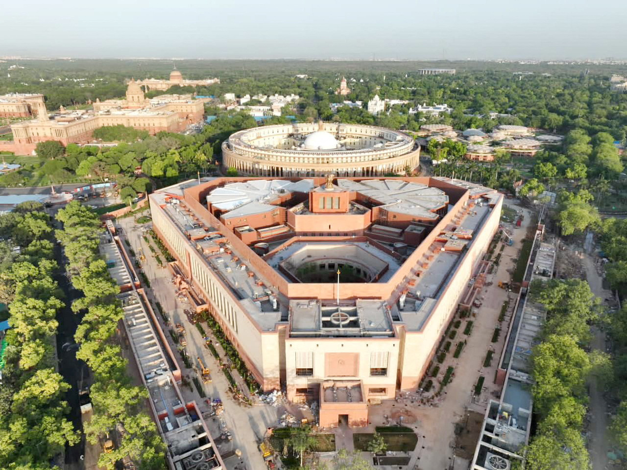 Modi inaugurates new parliament building as part of New Delhi's ...