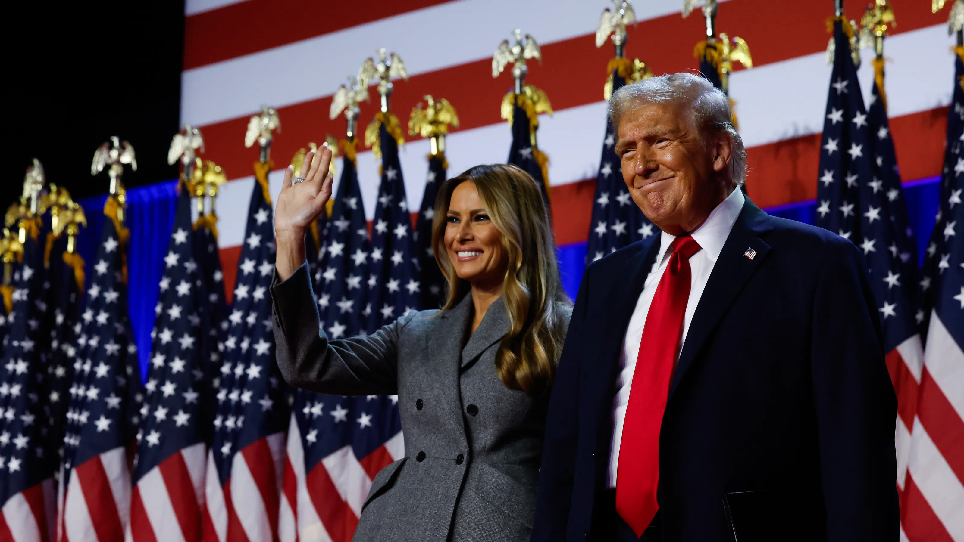Donald Trump wins, speech in West Palm Beach, Florida