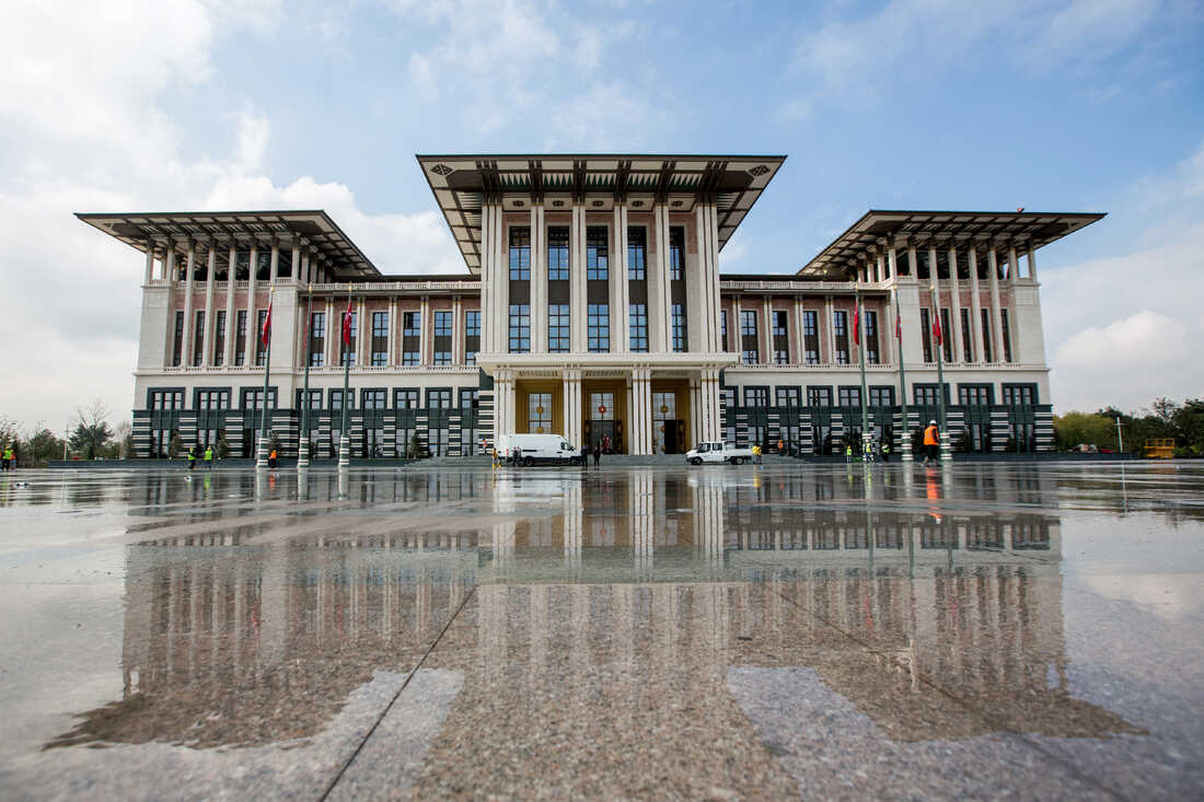 Turkey's President And His 1,100-Room 'White Palace ...