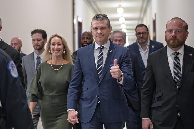 Pete Hegseth, Trump's Nominee for Defense Secretary, Faces ...