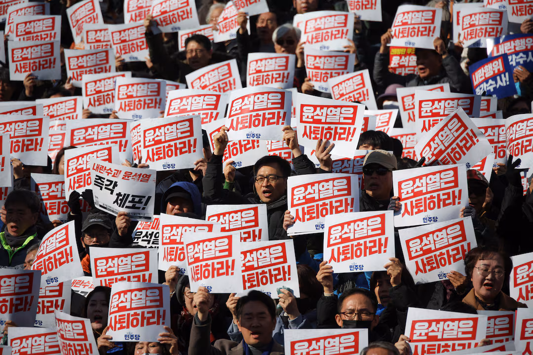 South Korea President Yoon declares martial law - December 3 ...