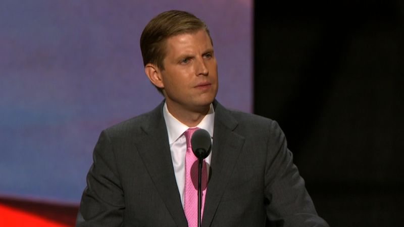 Eric Trump's entire Republican convention speech