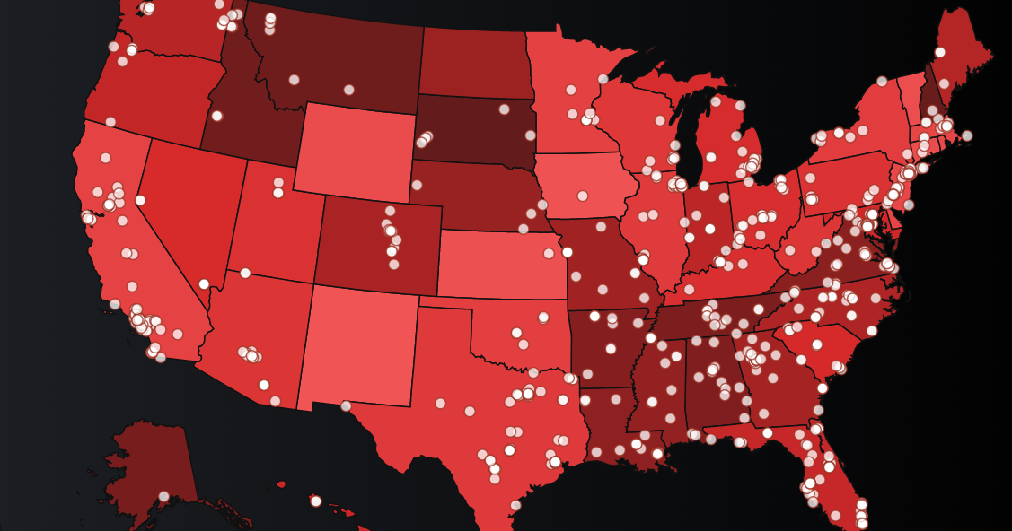 Number of U.S. hate groups hits new high