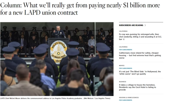 LAPD's New $1 Billion Contract, Explained | City Council ...
