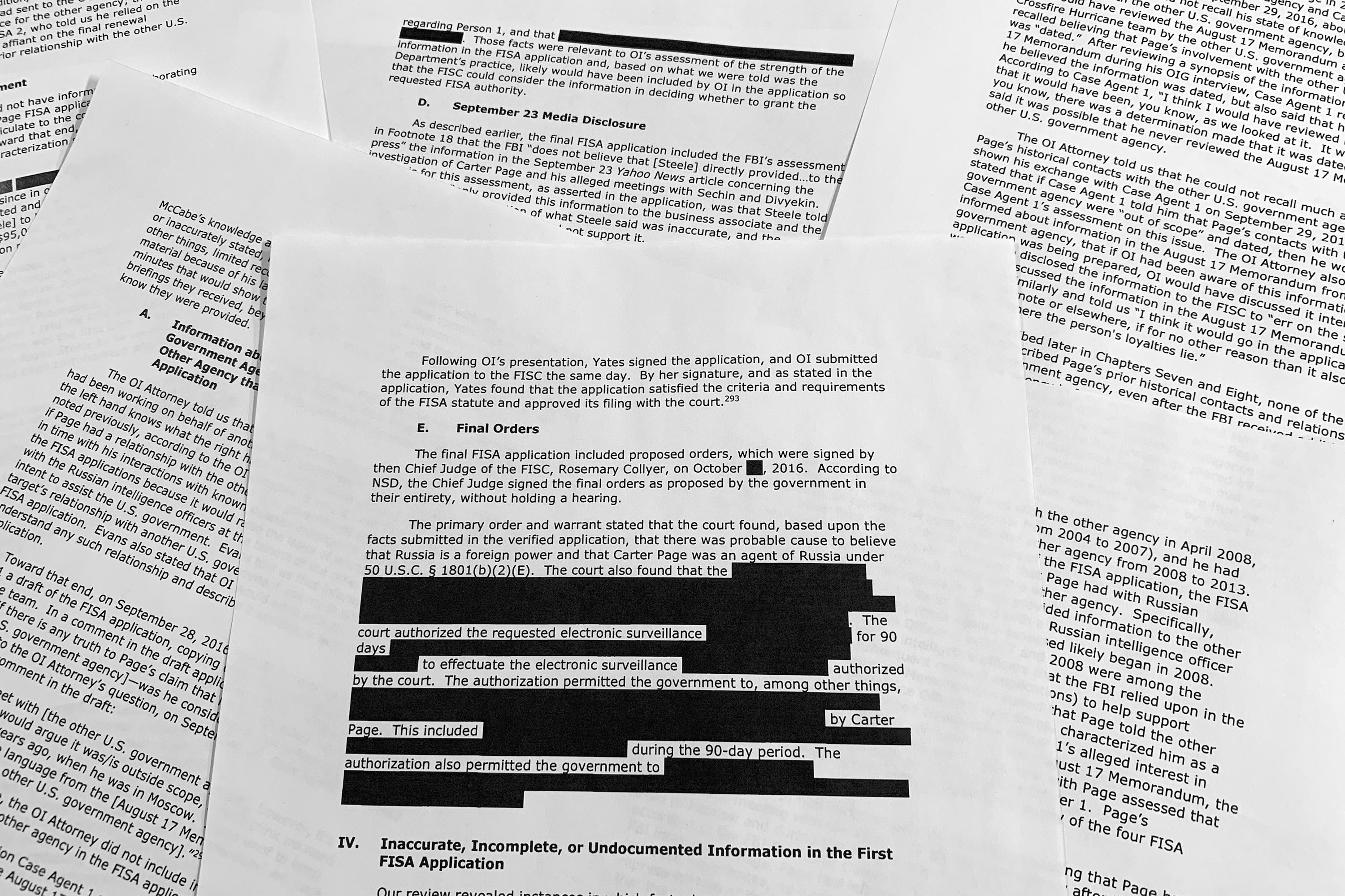 Takeaways from the inspector general's report into the FBI's ...