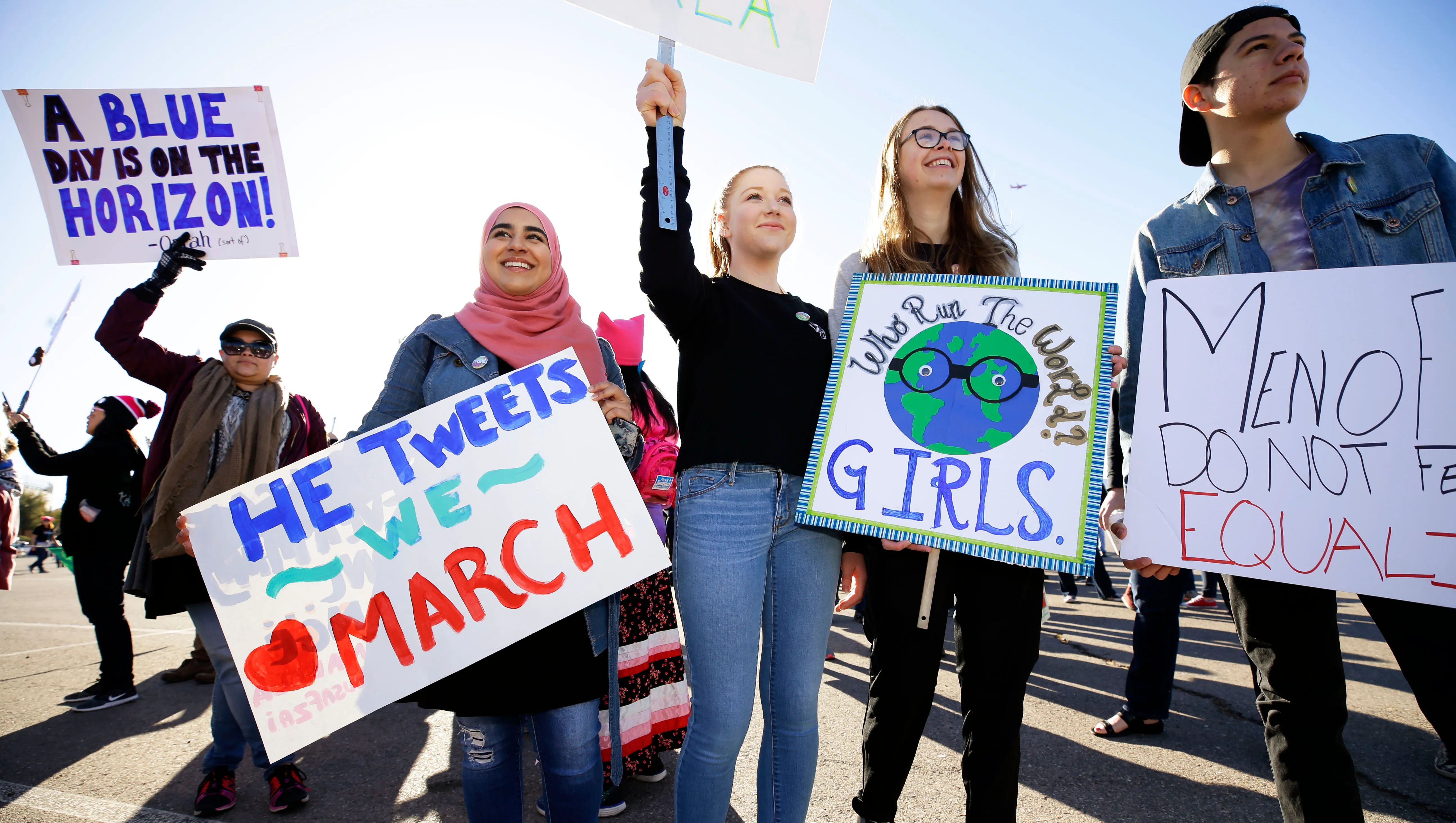 Women's march 2018: 'The real march is on Election Day'